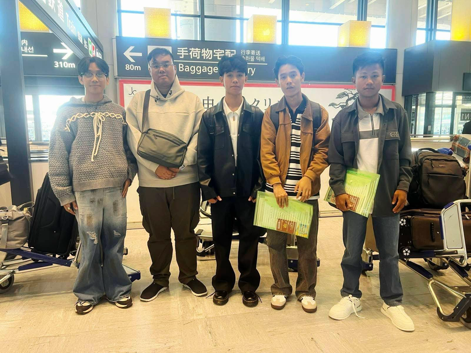 YPS students ready to begin their journey in Japan